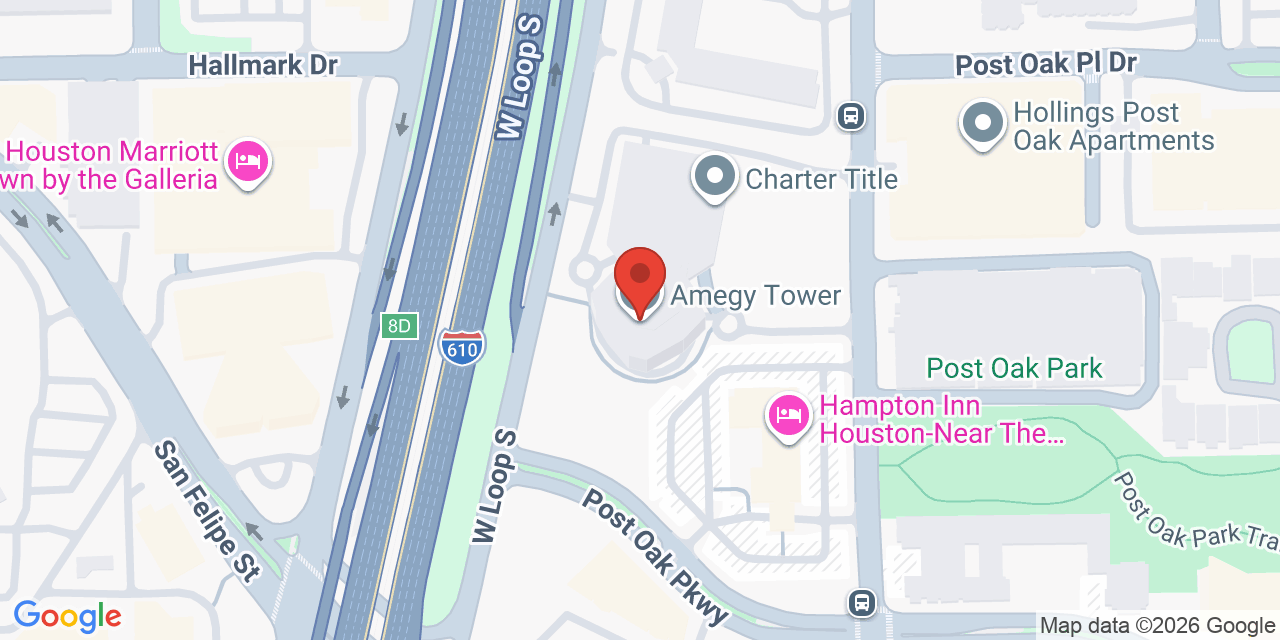 Map showing the location of 1717 W Loop S, Houston, TX 77027