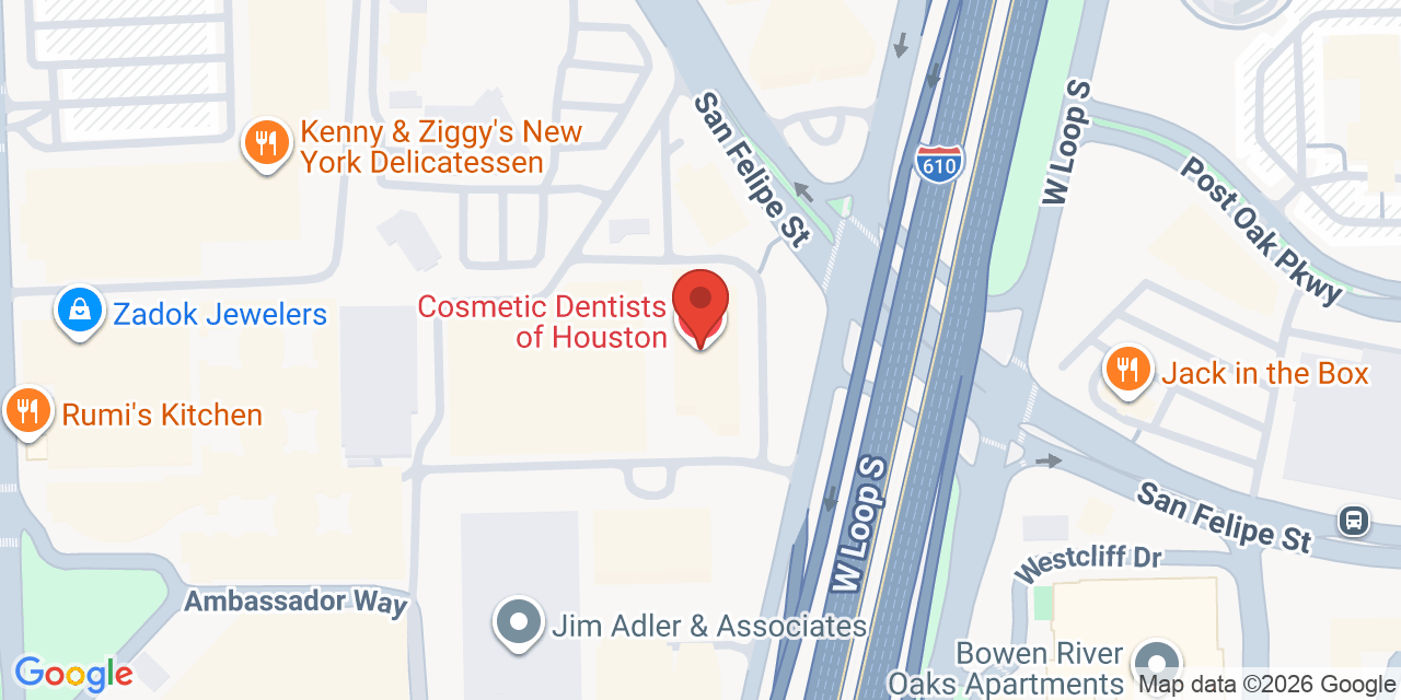Map showing the location of 1900 W Loop S, Houston, TX 77027