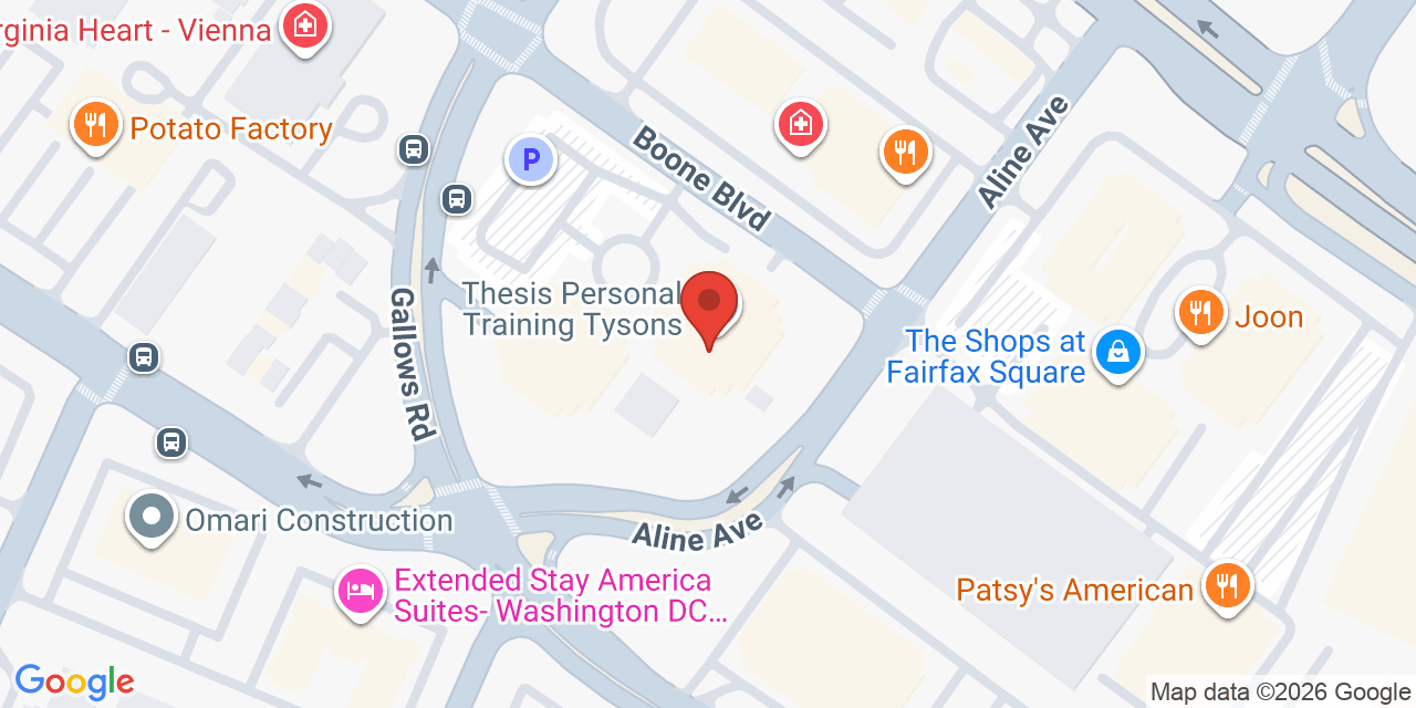 Map showing the location of 1919 Gallows Road, Vienna, VA 22182