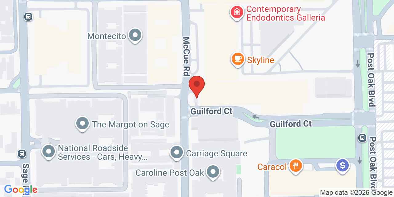 Map showing the location of 2000 Post Oak Boulevard, Houston, TX 77056