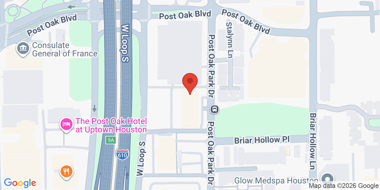 Map showing the location of 2000 West Loop South, Houston, TX 77027