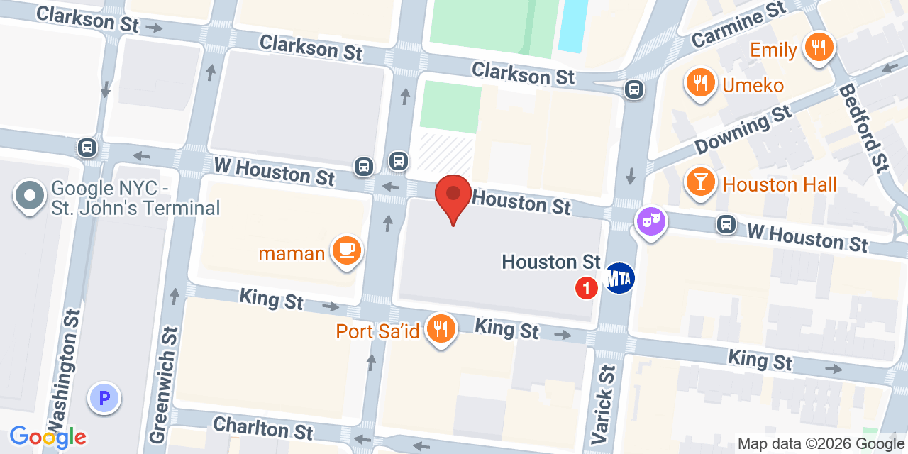 Map showing the location of 201 Varick St, New York, NY 10014