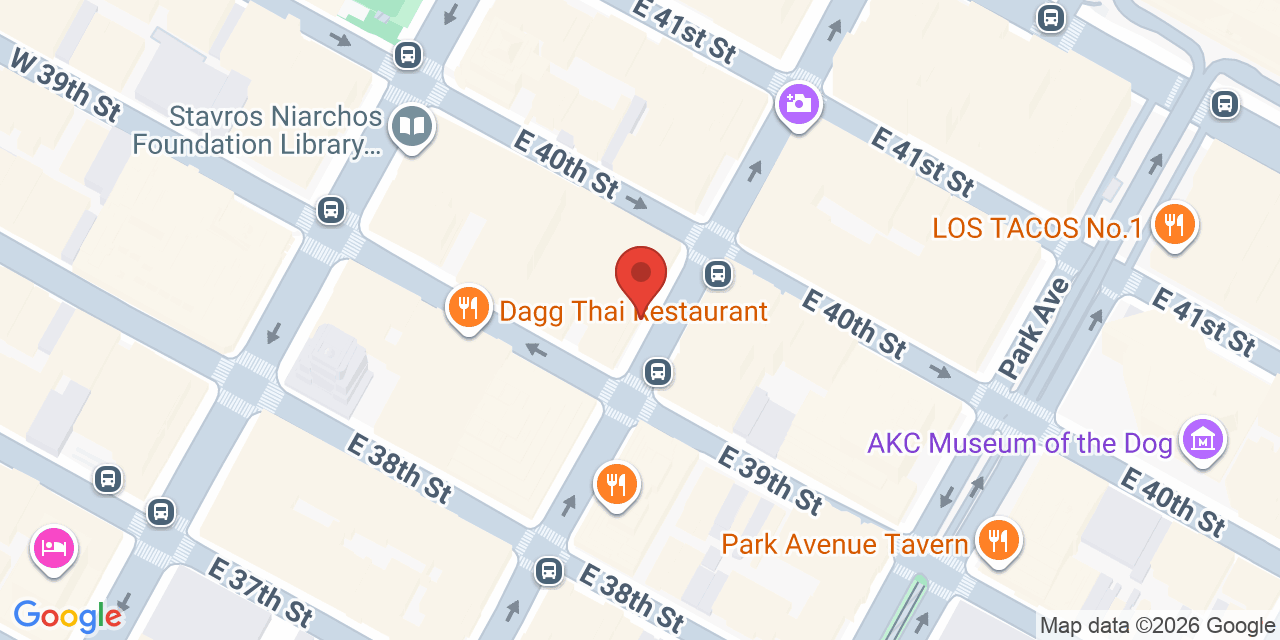 Map showing the location of 270 Madison Ave, New York, NY 10016