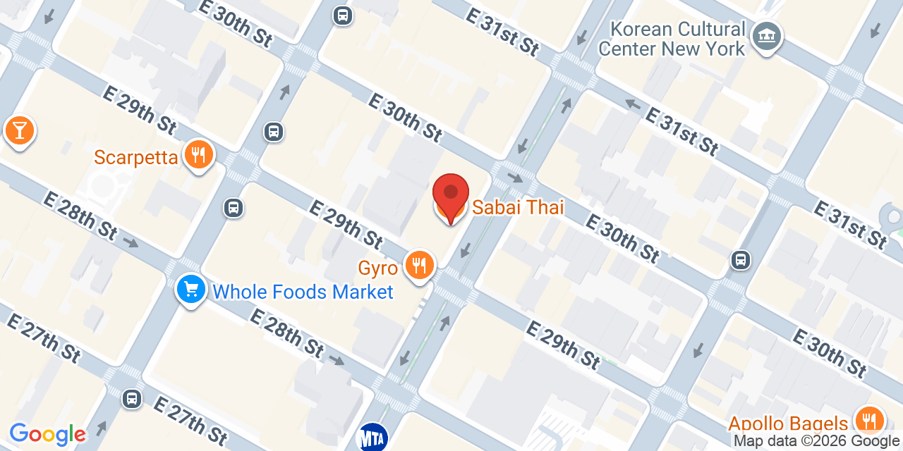 Map showing the location of 432 Park Ave S, New York, NY 10016