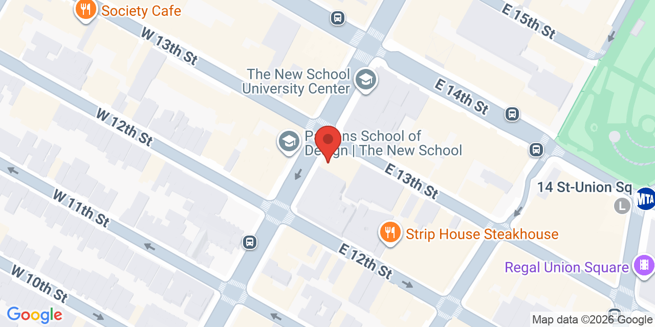 Map showing the location of 59 5th Ave, New York, NY