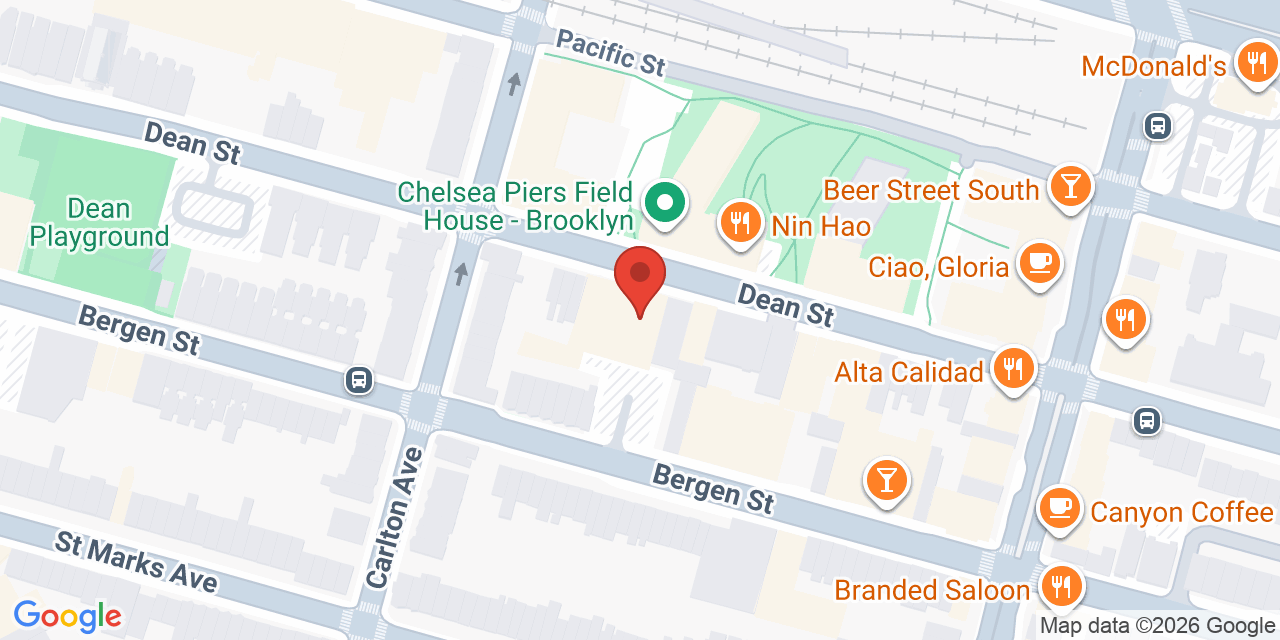 Map showing the location of 594 Broadway, Brooklyn, NY 11206
