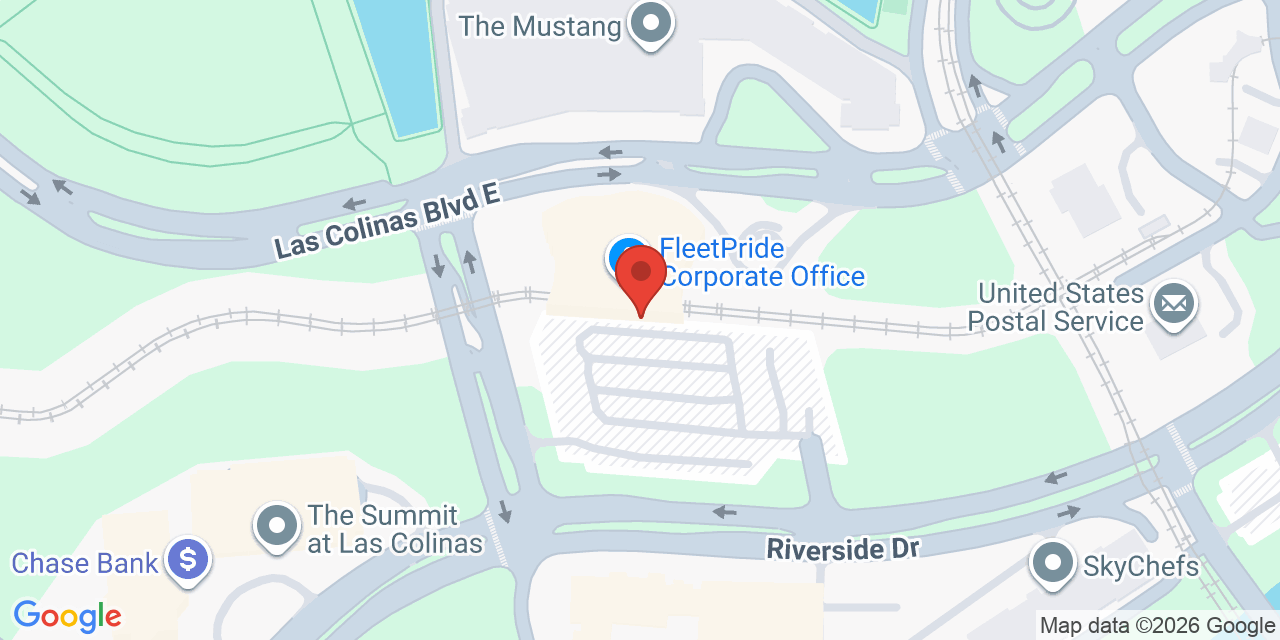 Map showing the location of 600 Las Colinas Blvd E, Irving, TX 75039