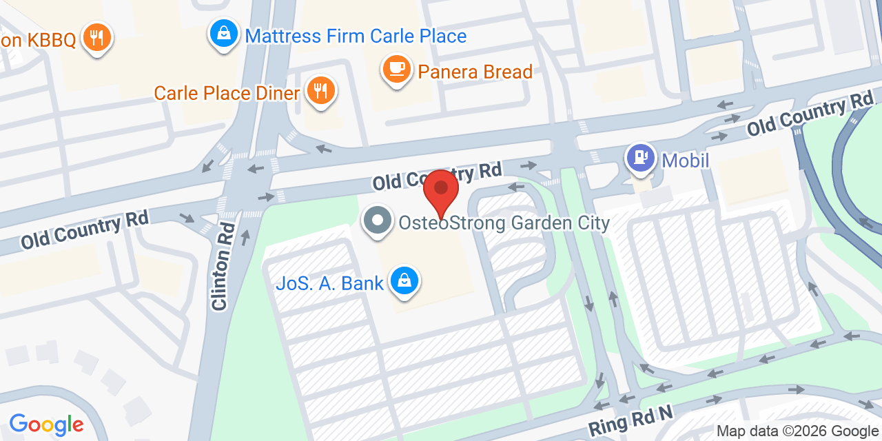 Map showing the location of 600 Old Country Rd, Garden City, NY 11530