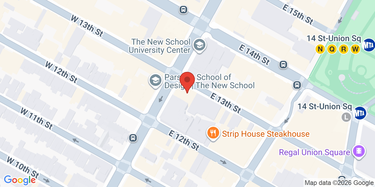Map showing the location of 61 5th Ave, New York, NY 10003