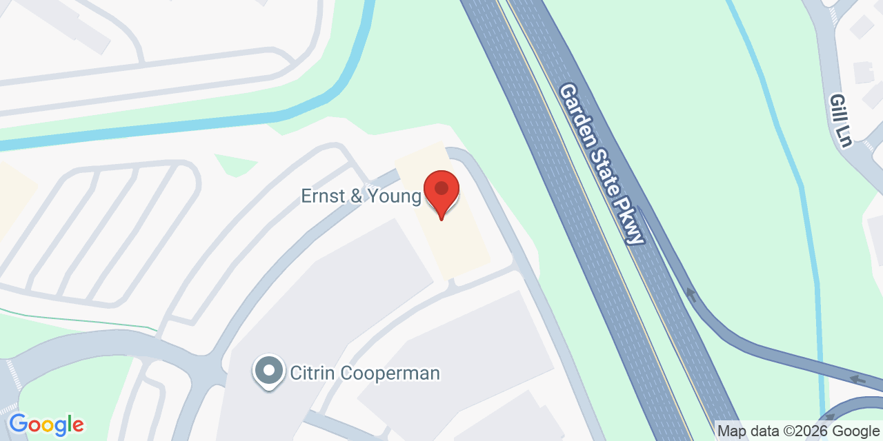 Map showing the location of 99 S Wood Ave, Iselin, NJ 08830