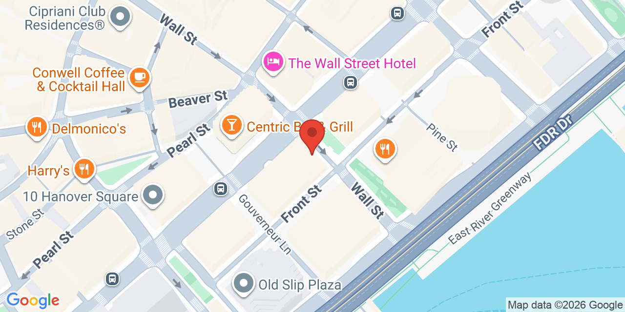Map showing the location of New York, NY